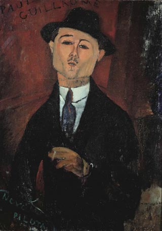 Amedeo Modigliani Tate Modern London Portrait of Paul Guillaume 1915 Musee de l'Orangerie Paris